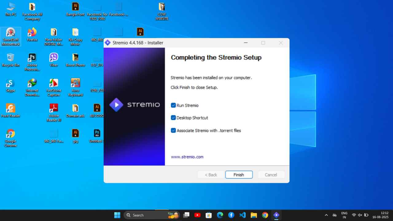 Install Stremio